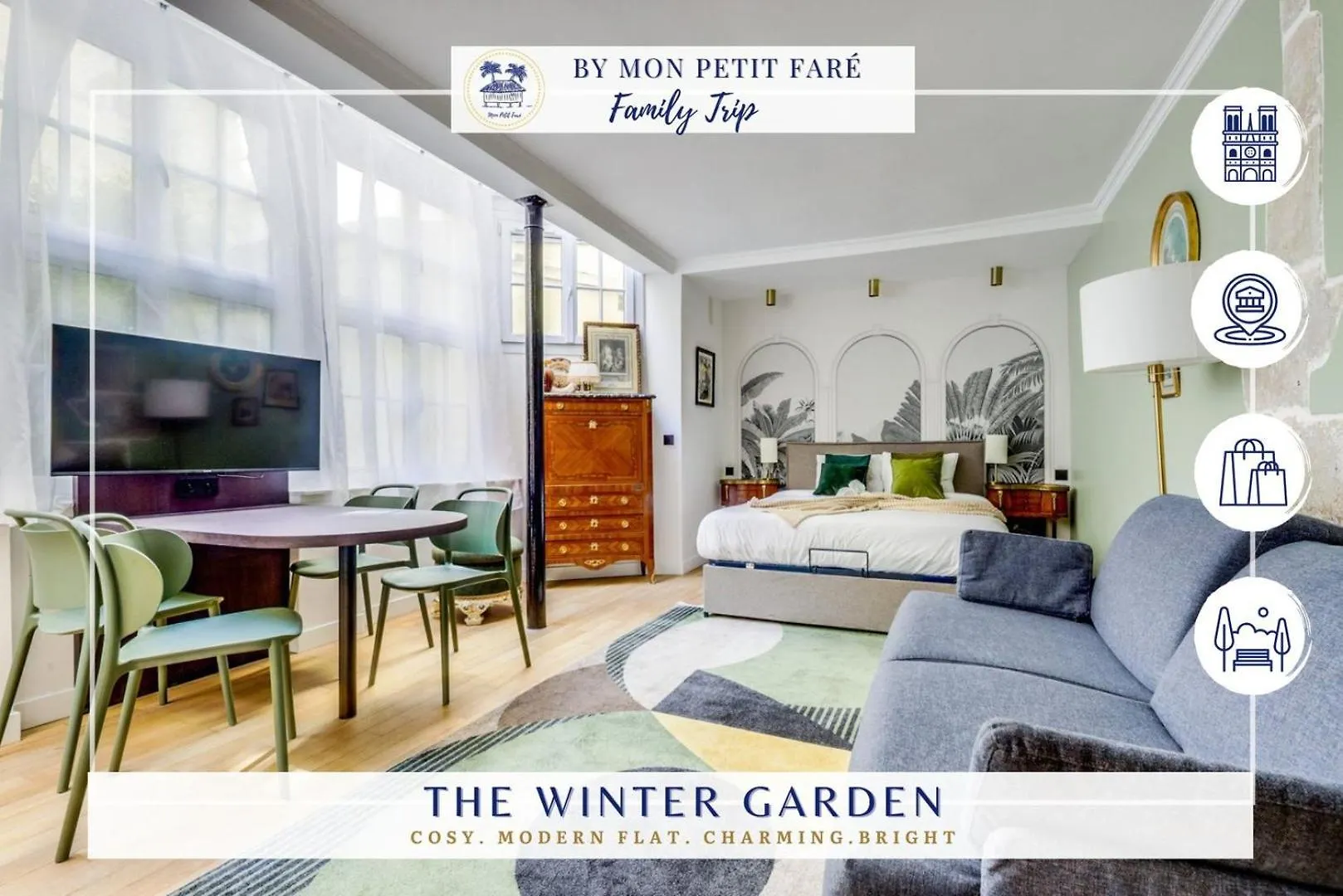 Le Jardin D'hiver - Superbe Et Lumineux Париж